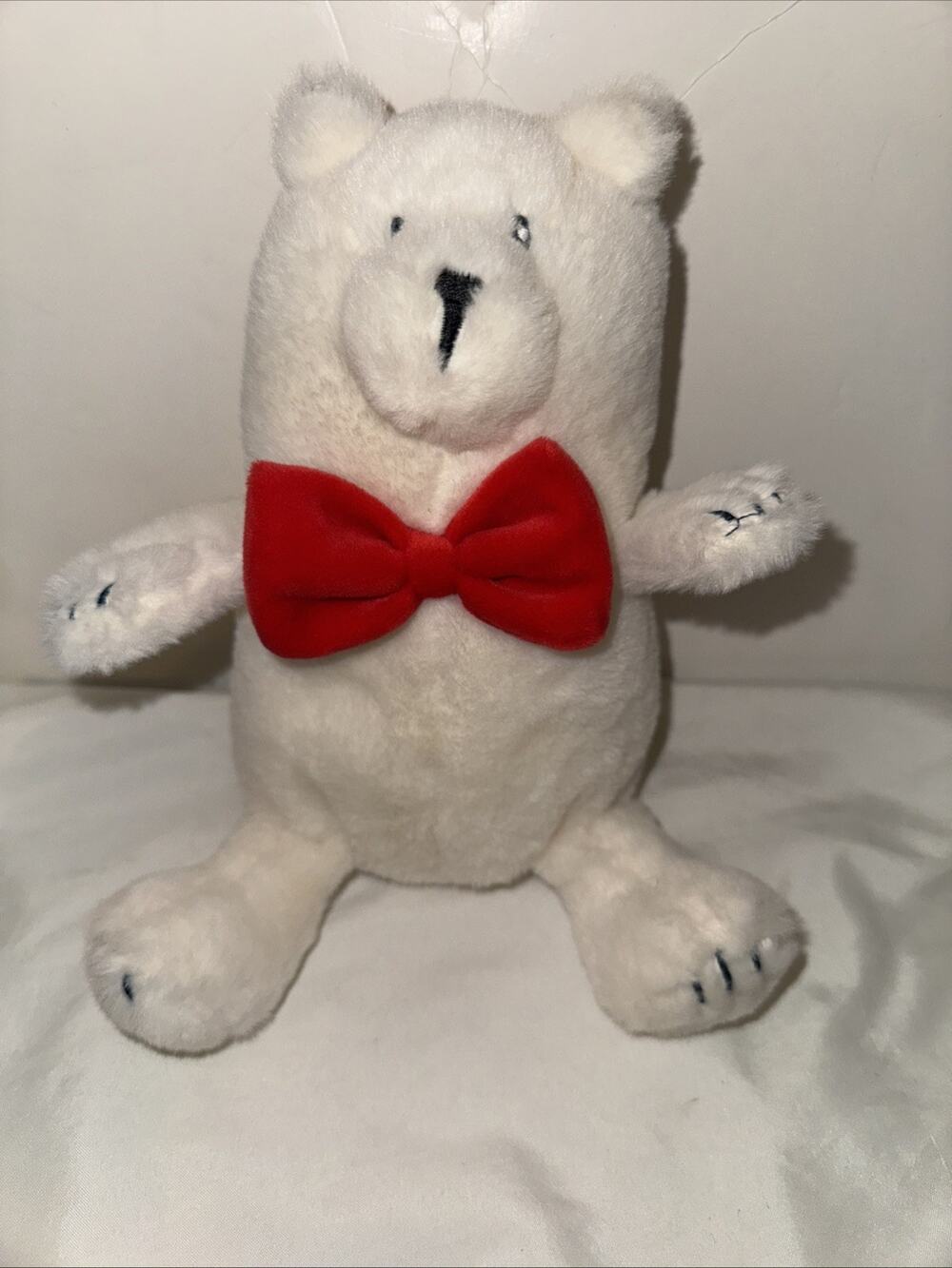 Giggle Scape Bear Plush toy with red bow tie Target 2024